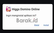 Aplikasi Higgs Domino Dengan Tombol Kirim