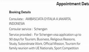 Visa Italia Untuk Indonesia